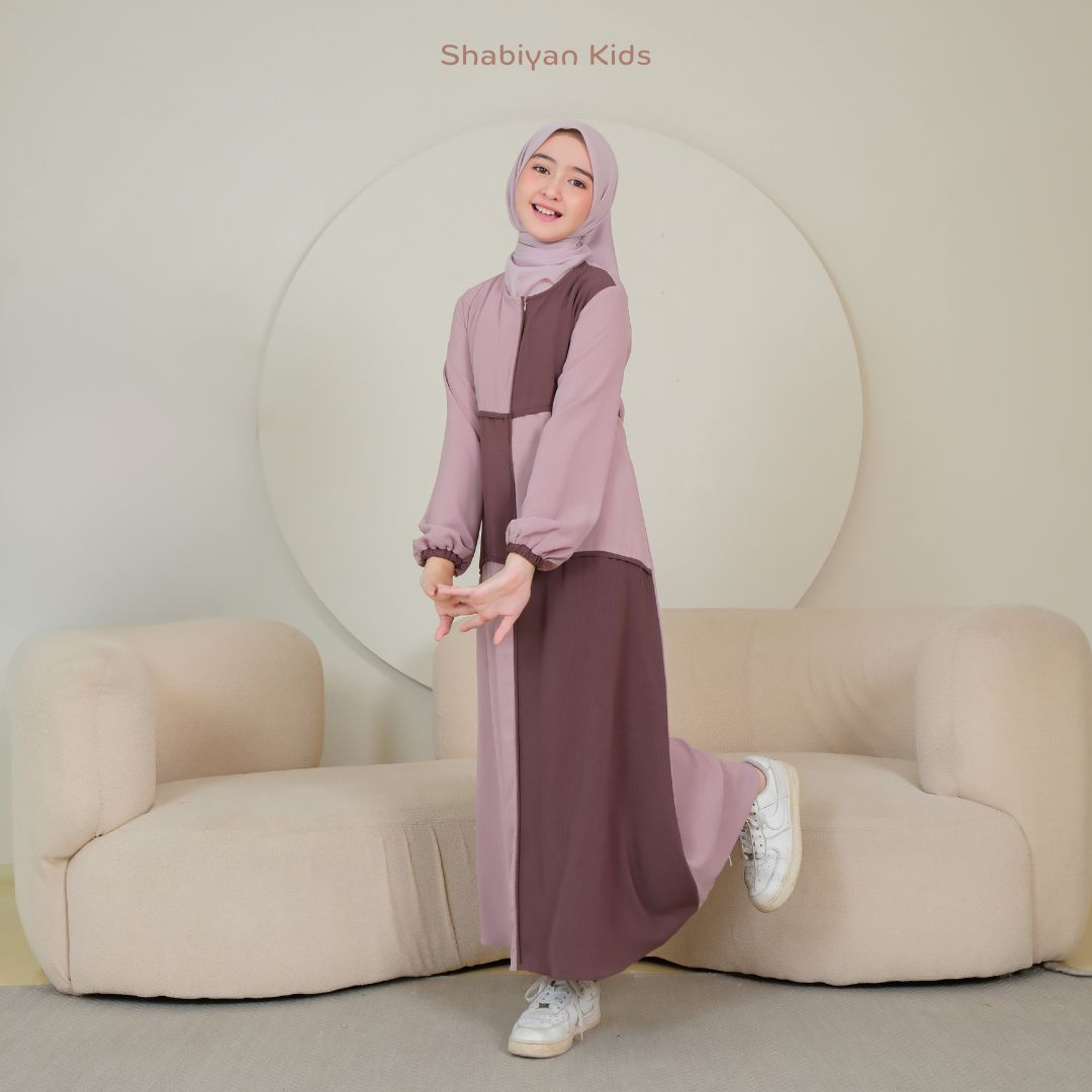 SHABIYAN-412 Gamis Anak Tanggung Santri SD SMP Remaja 6 -13 Tahun