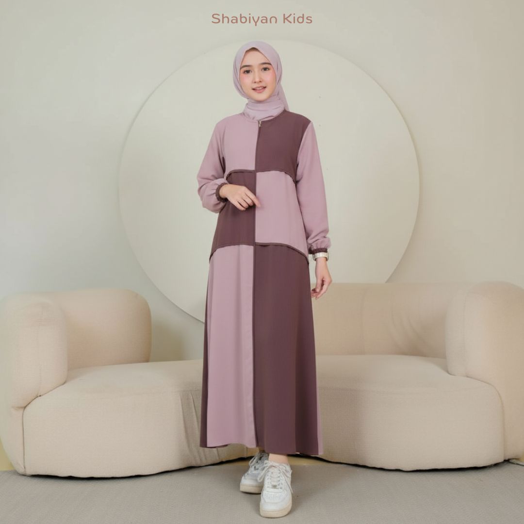 SHABIYAN-412 Gamis Anak Tanggung Santri SD SMP Remaja 6 -13 Tahun