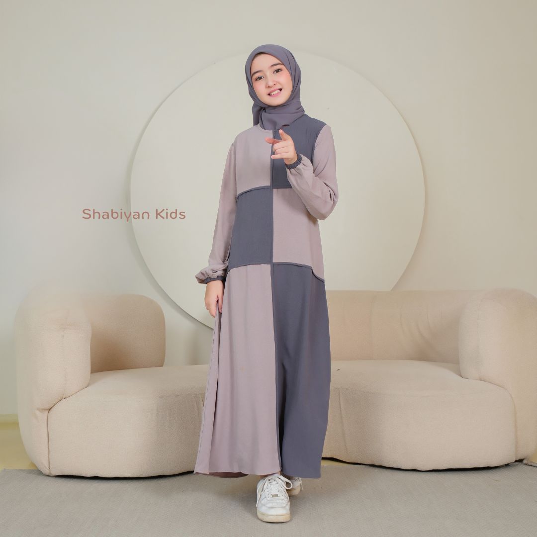 SHABIYAN-412 Gamis Anak Tanggung Santri SD SMP Remaja 6 -13 Tahun