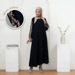 SHABIYAN Gamis Abaya Wanita Anti UV Bordir Mewah Estetik | 632