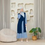 SHABIYAN 603 Dress Gamis Wanita Set Outer