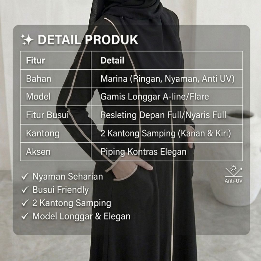 SHABIYAN Gamis Wanita Remaja Anak Perempuan Tanggung | 366