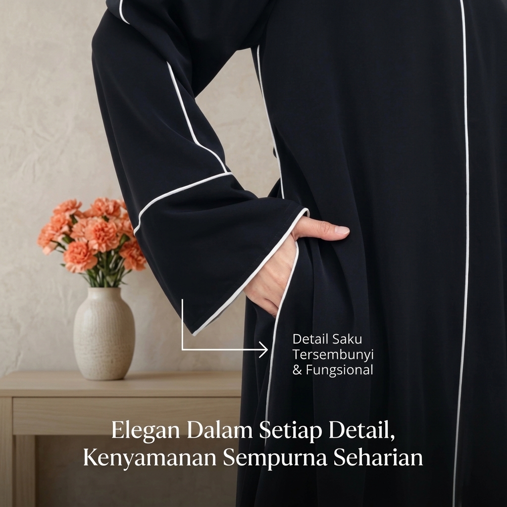 SHABIYAN-648 Gamis Anak Perempuan Tanggung 11- 13 -16 Tahun Santri Pesantren