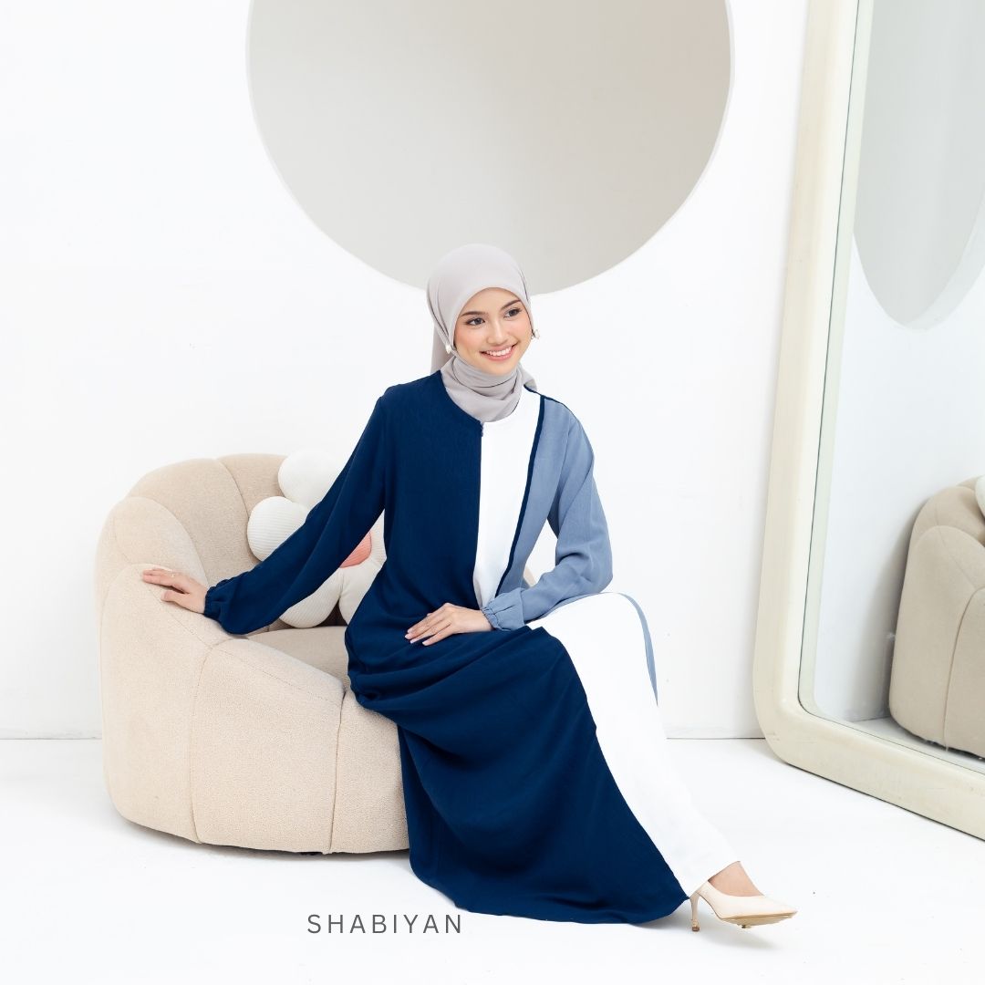 SHABIYAN 619 Dress Gamis Muslim Trend 2025 | Nyaman, Stylish, Busui Friendly