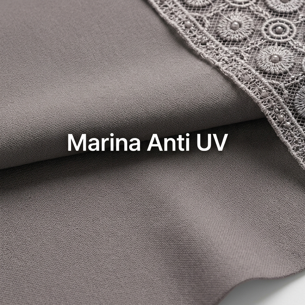SHABIYAN-647 Gamis Umrah Haji Muslimah Bordir Elegan Longgar Nyaman