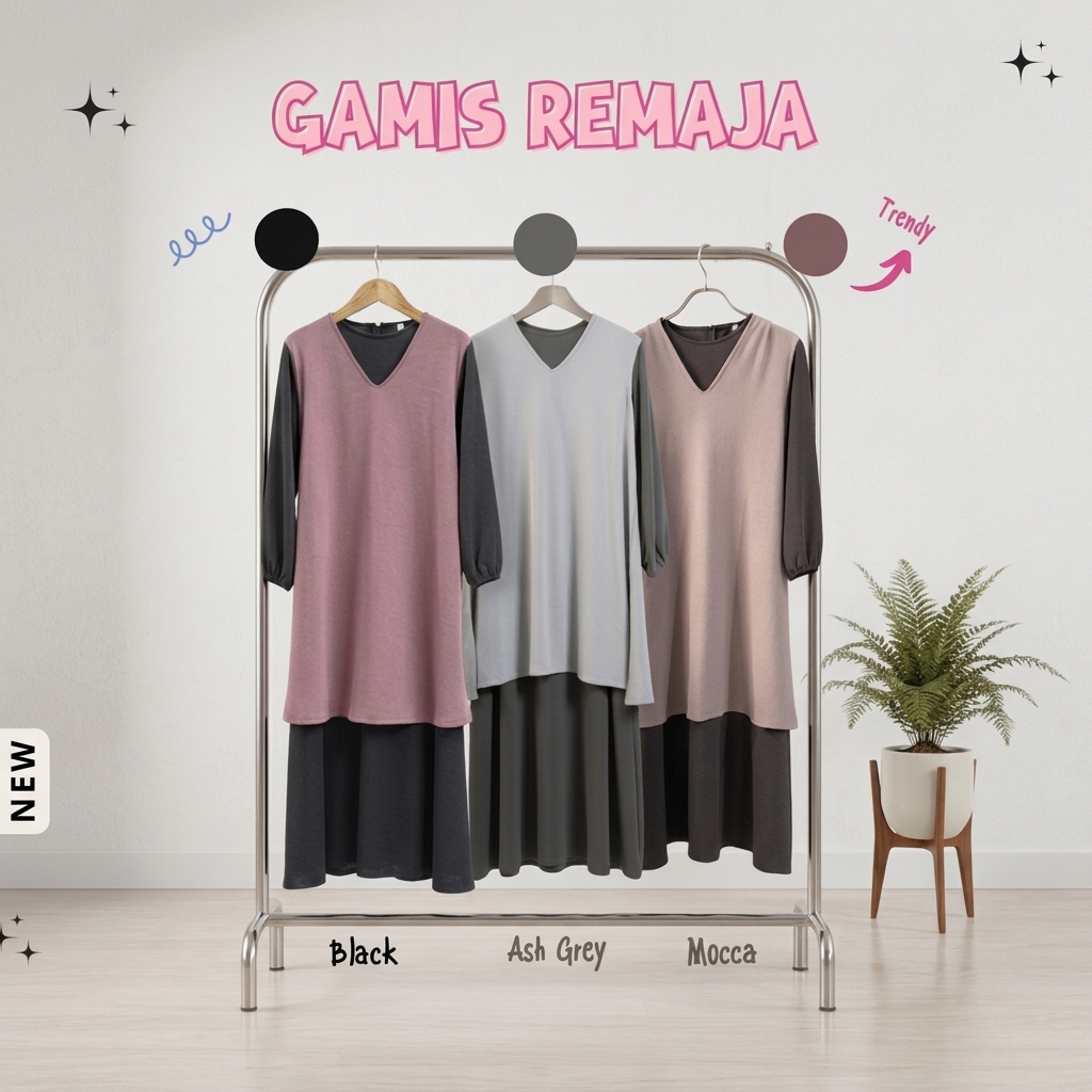 SHABIYAN 639 Gamis Dress Anak Perempuan Usia 11-16 Tahun Terbaru