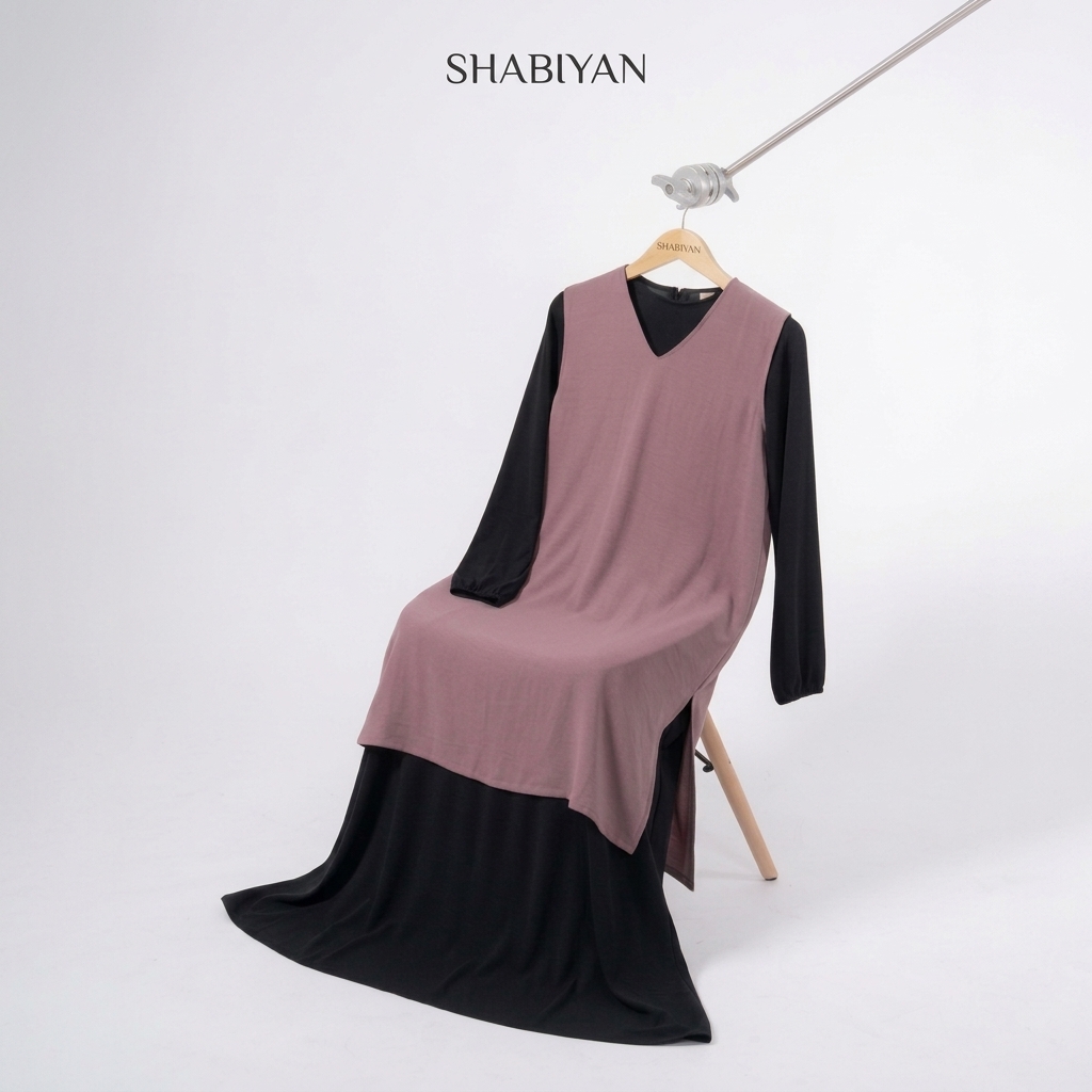 SHABIYAN 639 Gamis Dress Anak Perempuan Usia 11-16 Tahun Terbaru