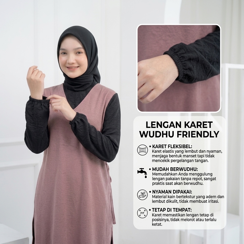 SHABIYAN 639 Gamis Dress Anak Perempuan Usia 11-16 Tahun Terbaru